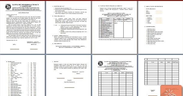 Contoh Proposal Kegiatan HUT RI Ke-70 Tahun 2015 | Media Edukasi Baru