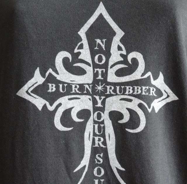 Angry Beavers MC: Burn Rubber, Not Your Soul Shirts