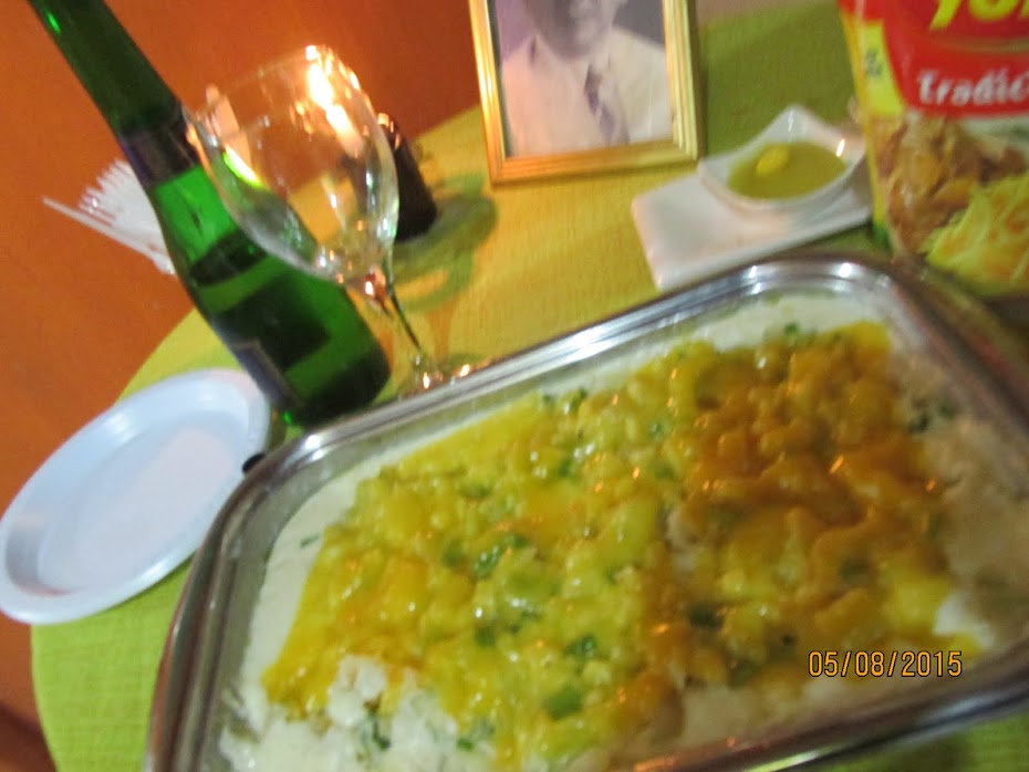 ESCONDIDINHO DE BACALHAU AO CREME DE MACAXEIRA