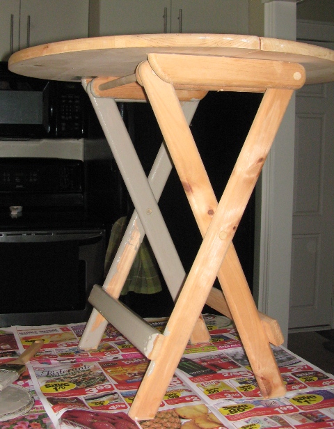 j and l projects: DIY Project Five- Painting an Outdoor Table