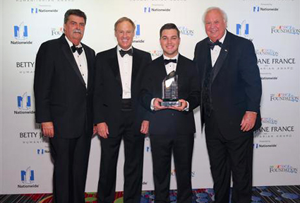 Andy Hoffman #Wins Betty Jane France Humanitarian Award - #NASCAR