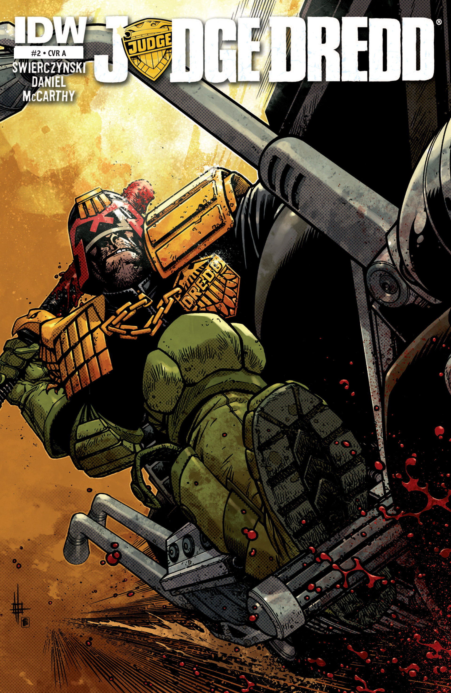 Read online Judge Dredd (2012) comic -  Issue #2 - 1
