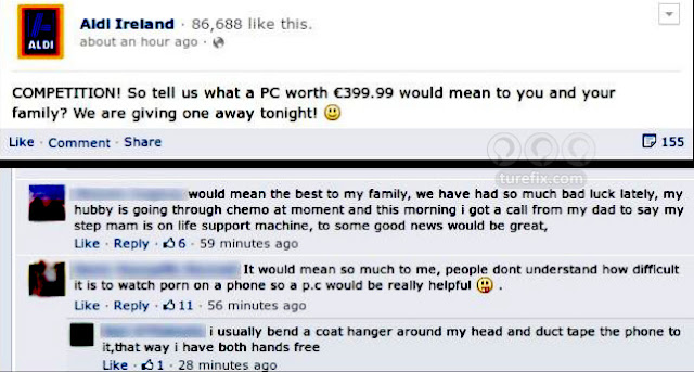 Facebook Comment Competition, funny sex jokes watch porn on pc