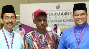 Calon Berebut Undi Pas Di Sungai Kandis