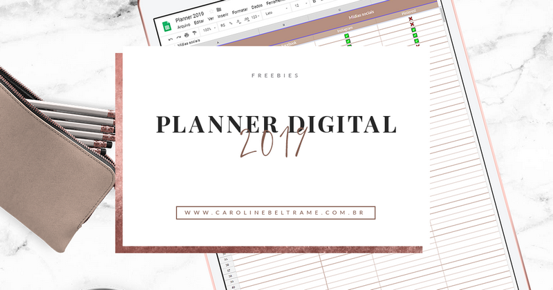PLANNER DIGITAL 2019 PLANNER DIGITAL 2019