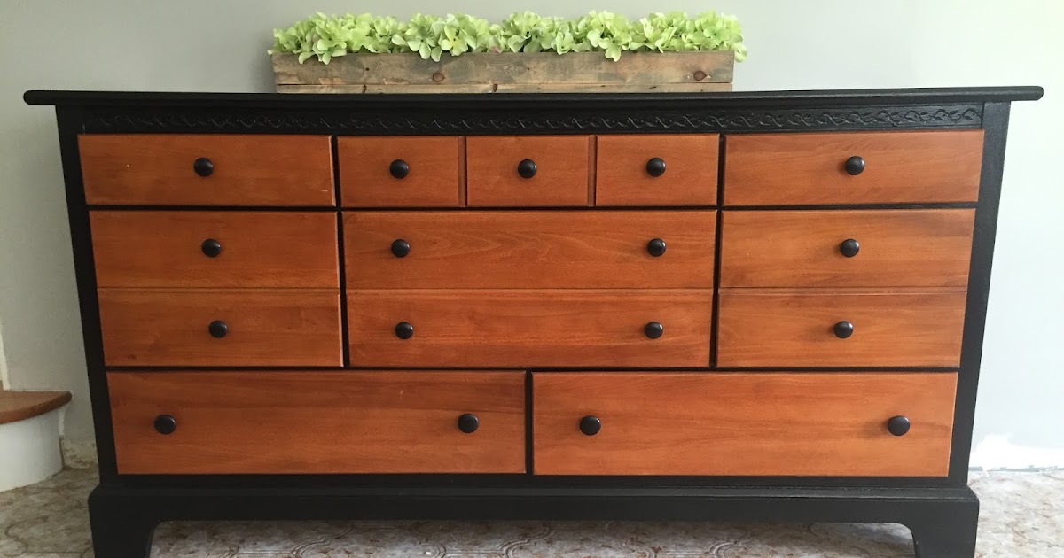 Drew Danielle Design Using a Dresser as a Sideboard