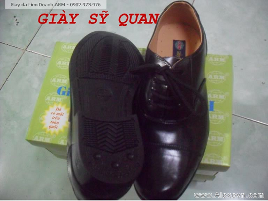 Giày Sỹ Quan, giày Tá, giày Tướng, giày bảo vệ liên doanh ARM