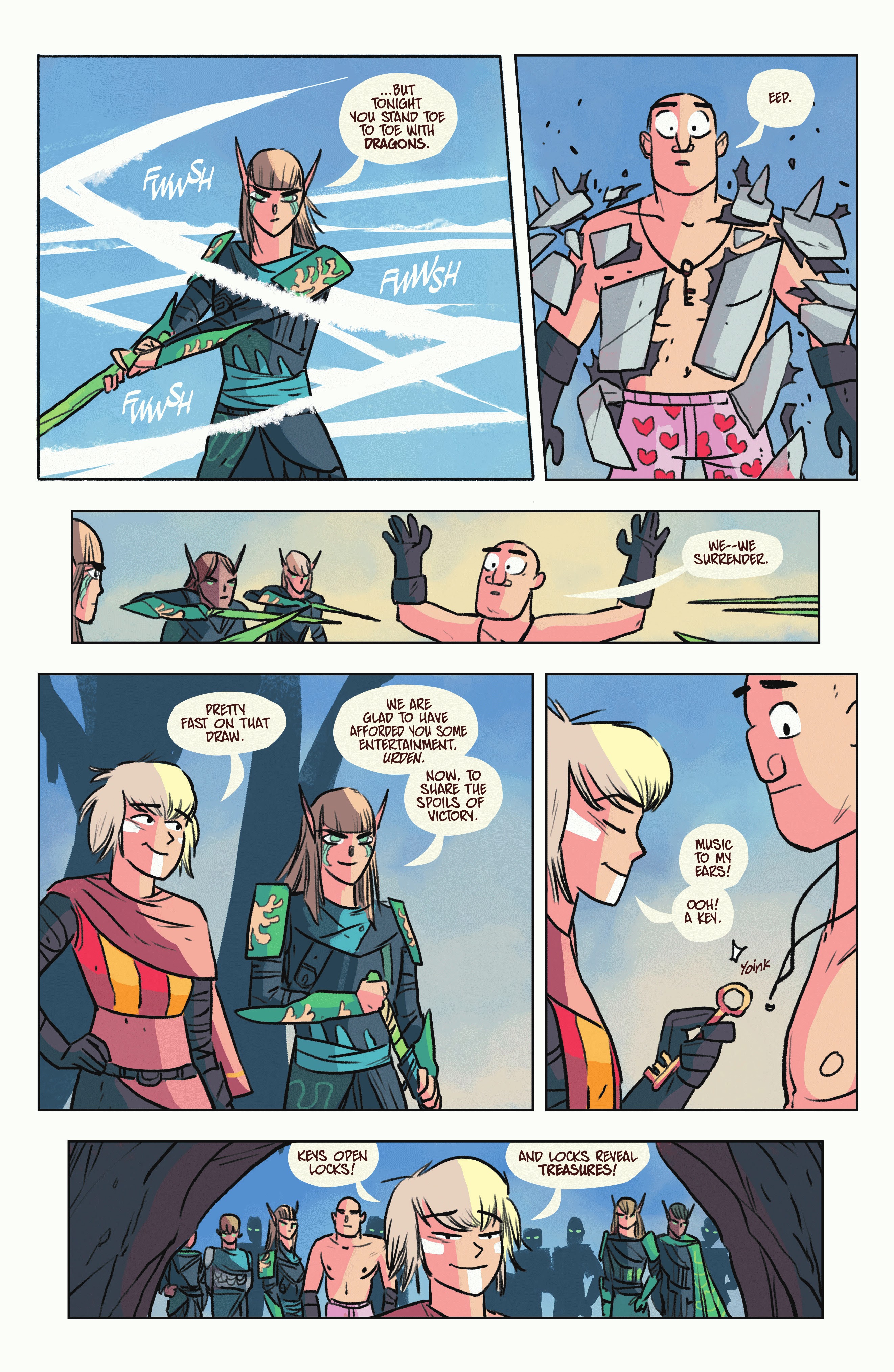 Read online Scales & Scoundrels Definitive Edition comic -  Issue # TPB 1 (Part 3) - 4