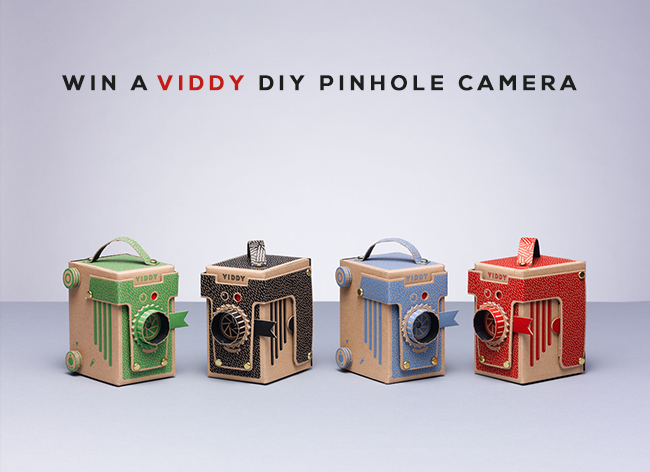 GIVEAWAY // Win a VIDDY DIY Pinhole Camera from Bubby and Bean!