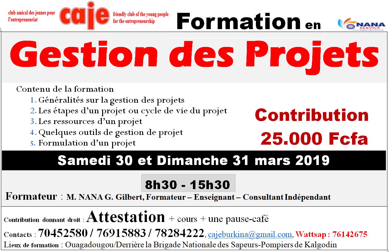 Formation en Gestion de Projets