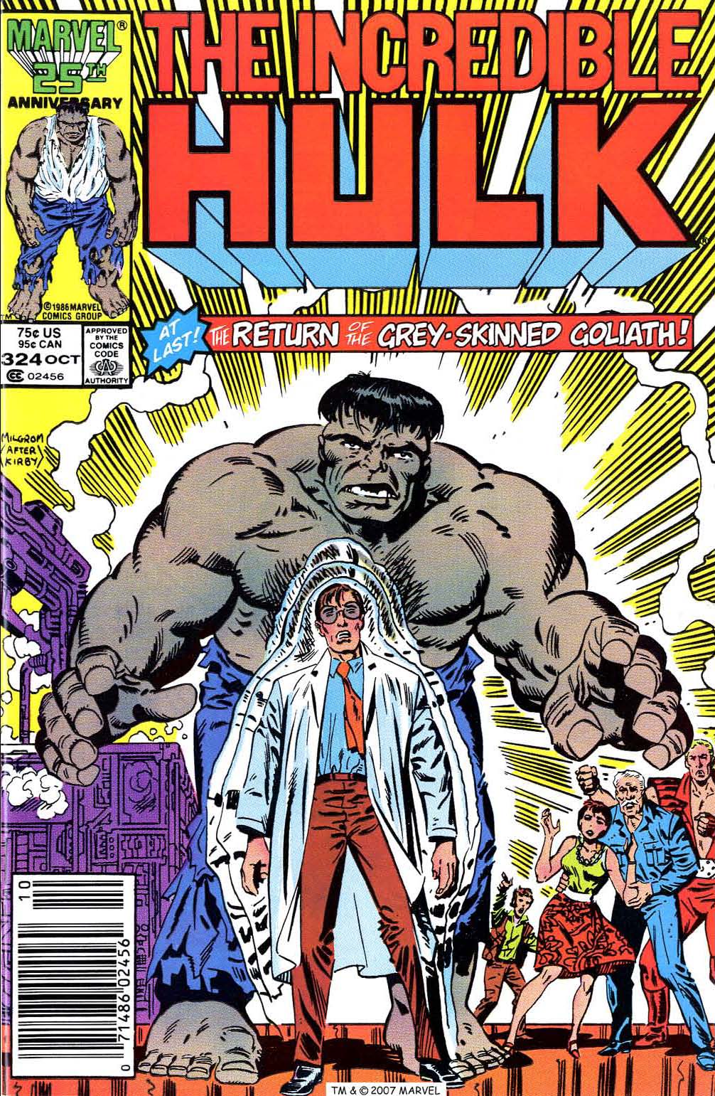 Read online The Incredible Hulk (1968) comic -  Issue #324 - 1