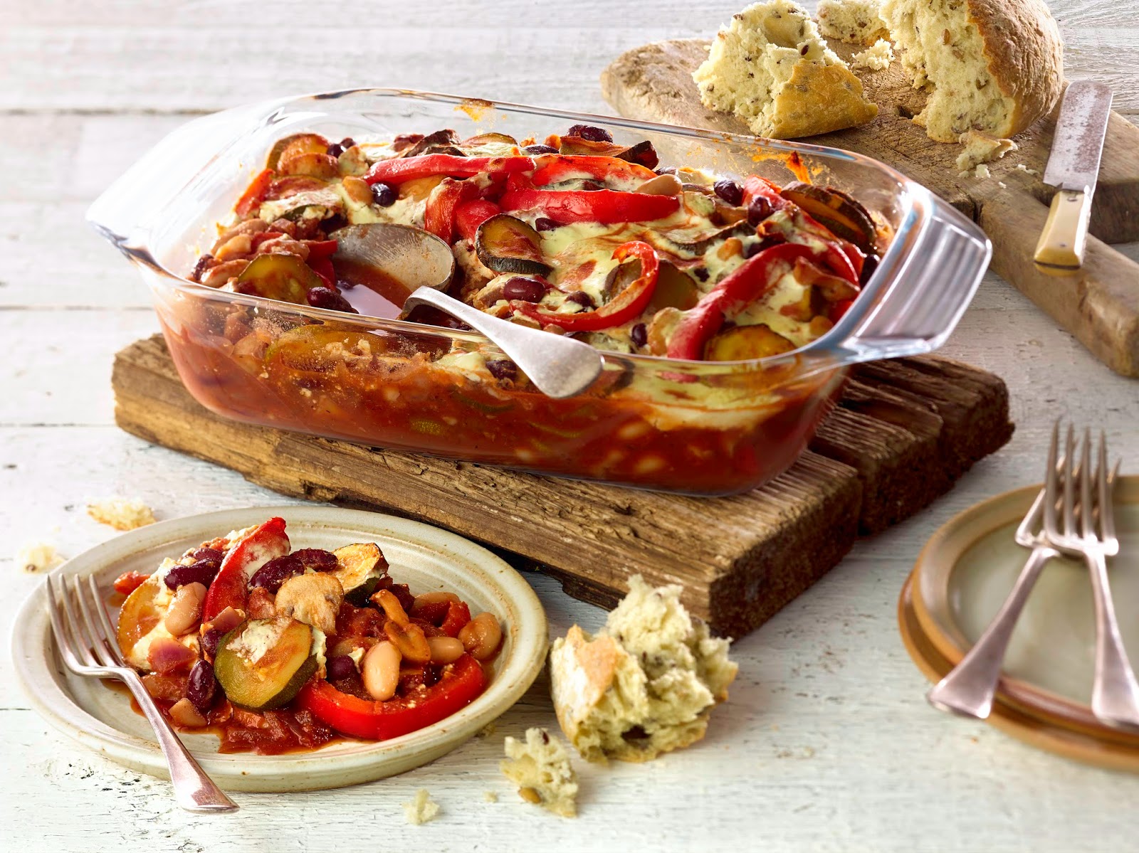 Bean & Vegetable Hotpot Recipe