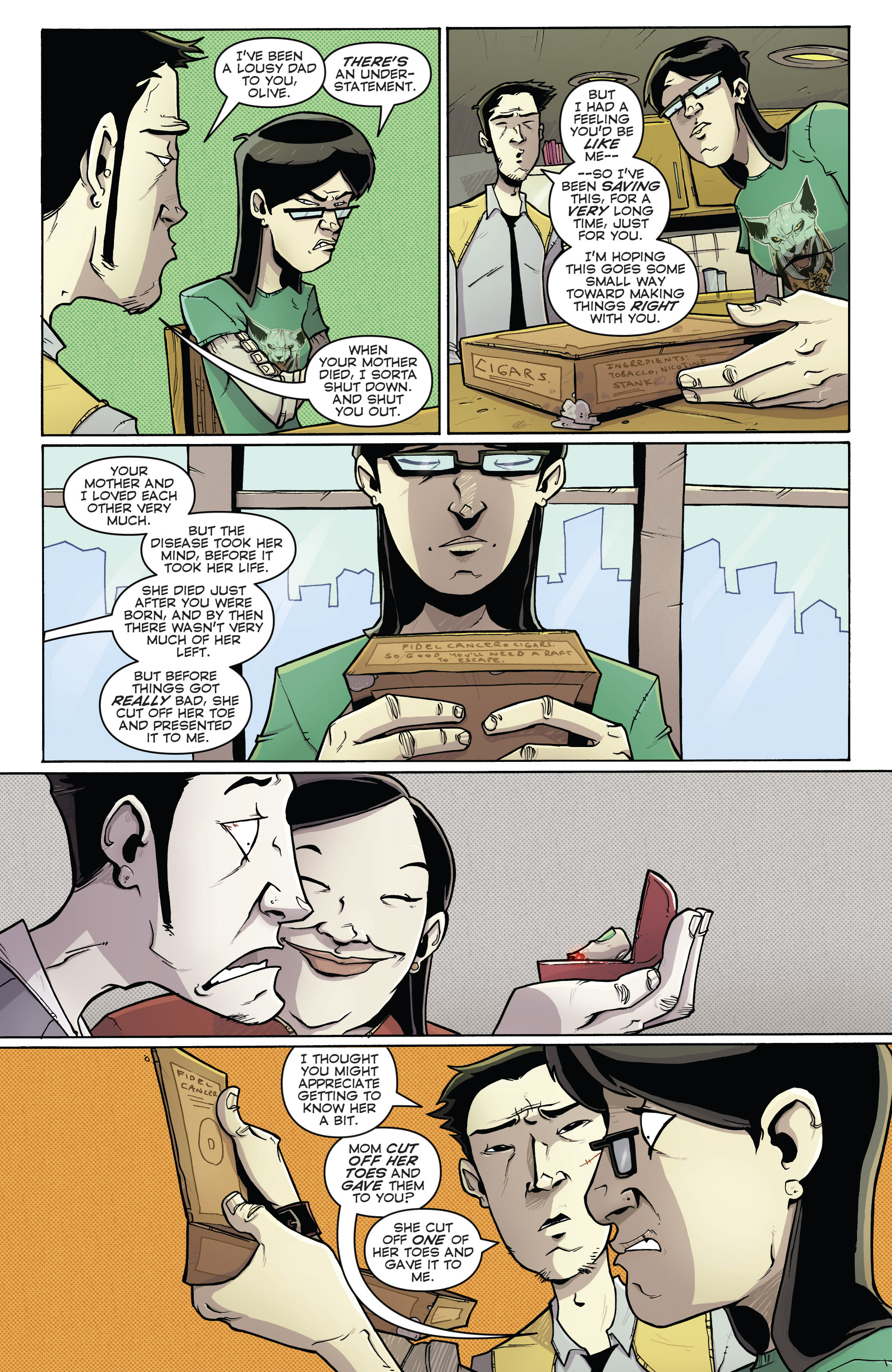 Read online Chew comic -  Issue # _TPB 7 - Bad Apples - 116