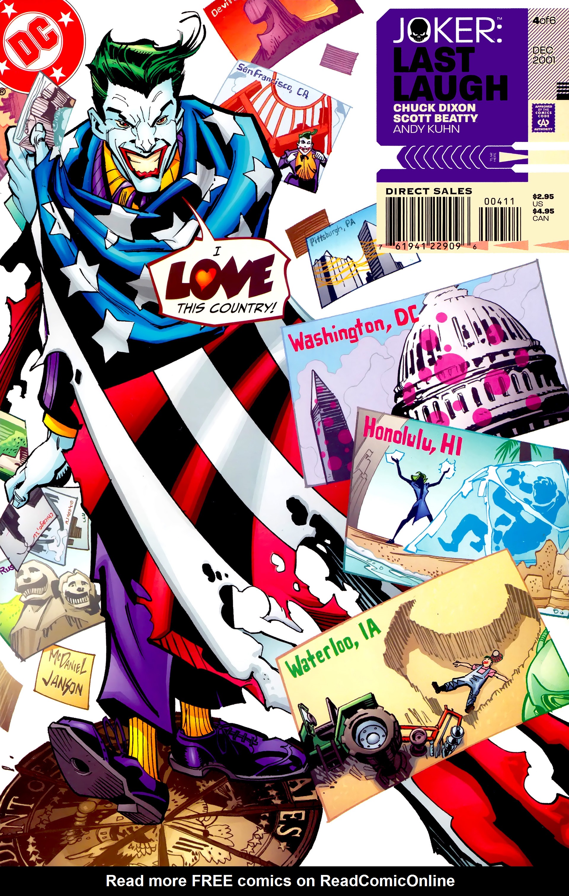 Read online Joker: Last Laugh comic -  Issue #4 - 1