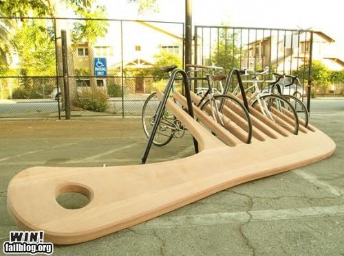 26 Unique Bike Racks ~ Now That's Nifty