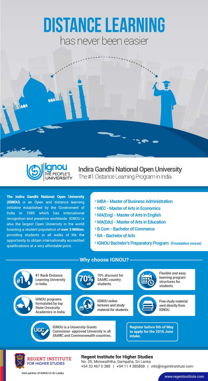IGNOU The 1 Distance Learning Program in India. Powercampaigner