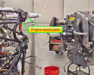 Removal of an Opposed Type Aircraft Engine