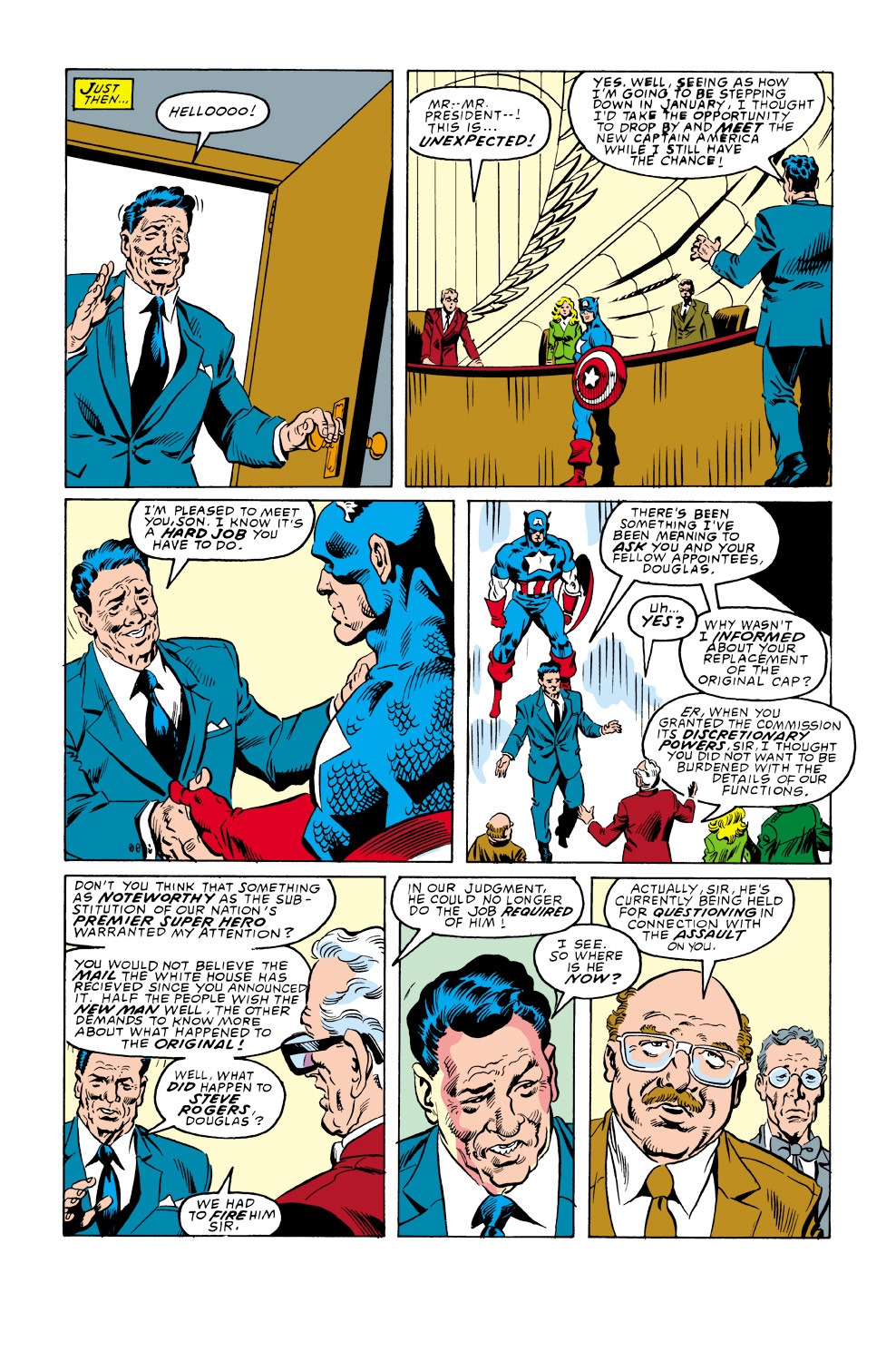 Read online Captain America (1968) comic -  Issue #348 - 7