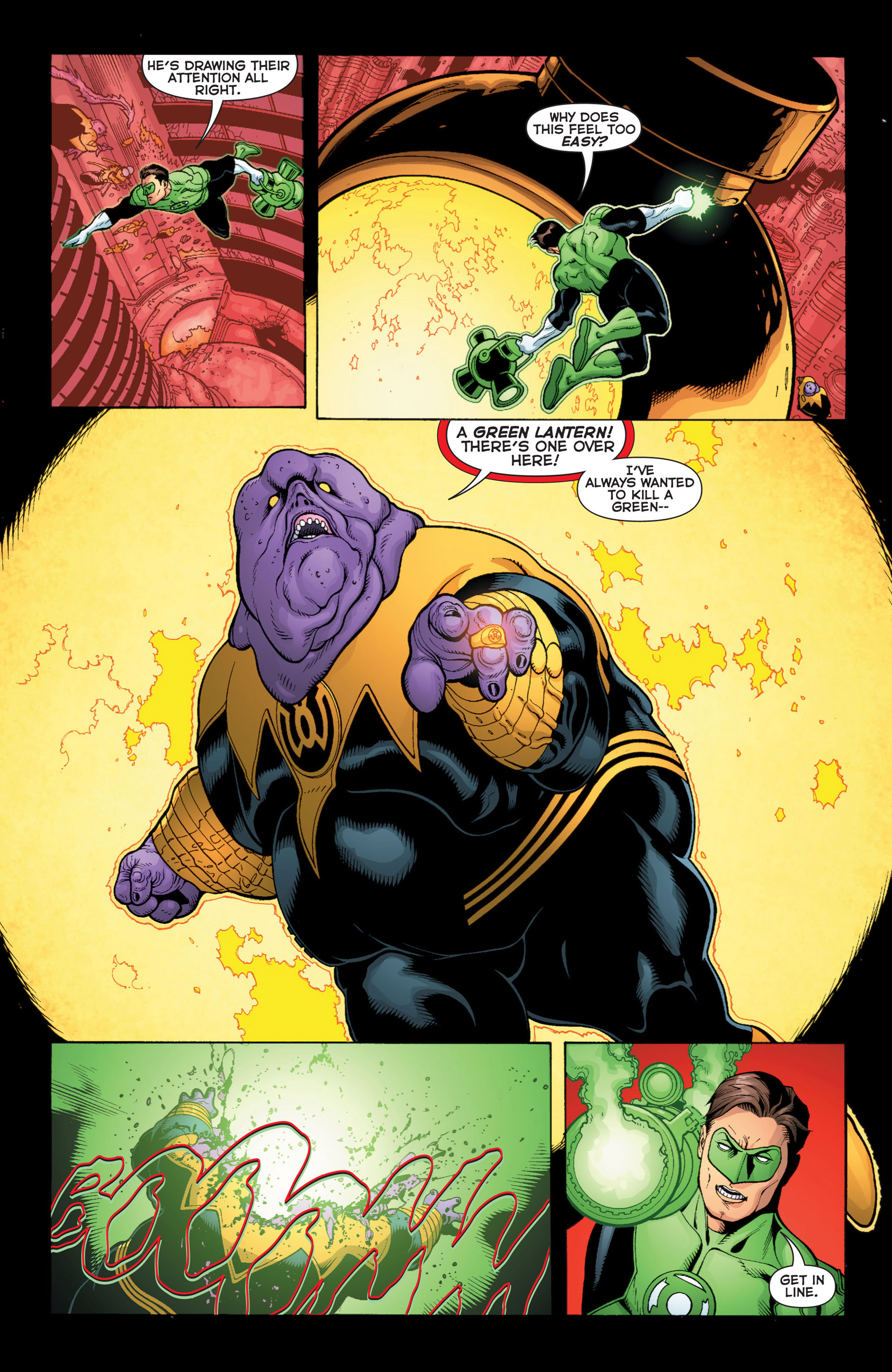 Read online Green Lantern (2011) comic -  Issue #3 - 21
