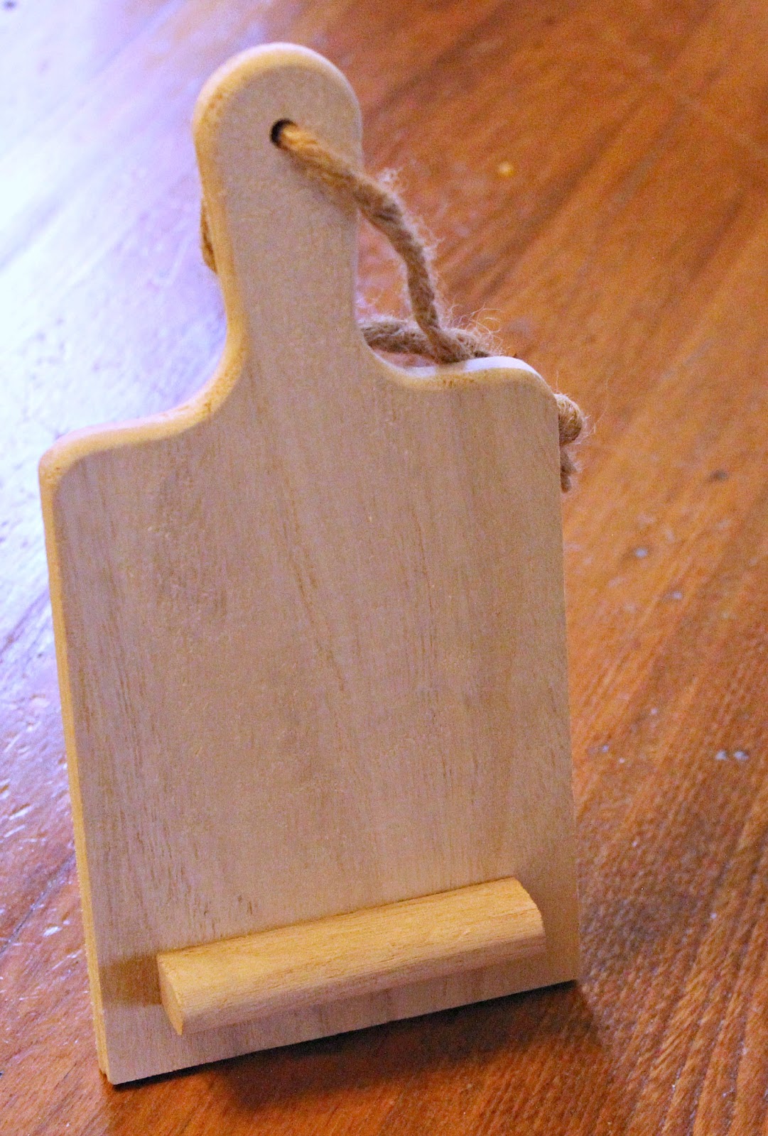 Easy DIY Joann Fabrics Unfinished Wood Christmas Decor Organized Clutter