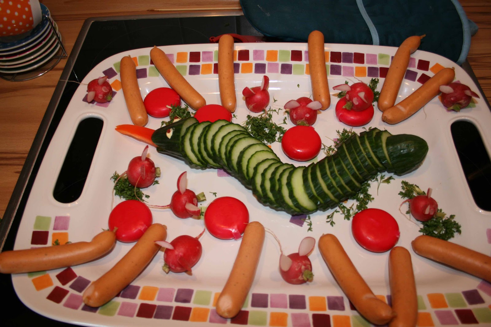  Foto zu 29+ neu Bild Kindergarten Geburtstag Kuchen : Ein kunterbuntes Buffet 