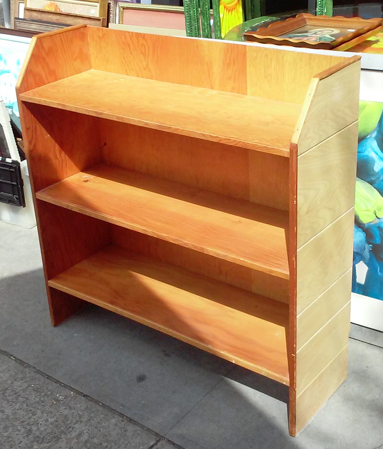 UHURU FURNITURE & COLLECTIBLES SOLD 3'x3' Plywood Shelf 35