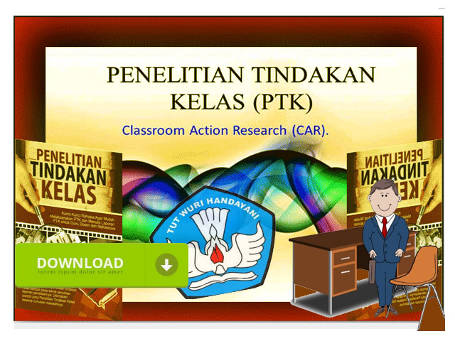 Contoh Penelitian Tindakan Kelas PTK Guru SD Lengkap Garsela