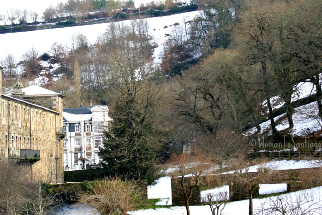 foto del rio sarria en samos