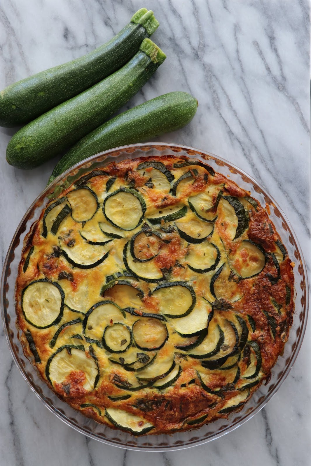 The Cook Time Flan de courgettes au basilic