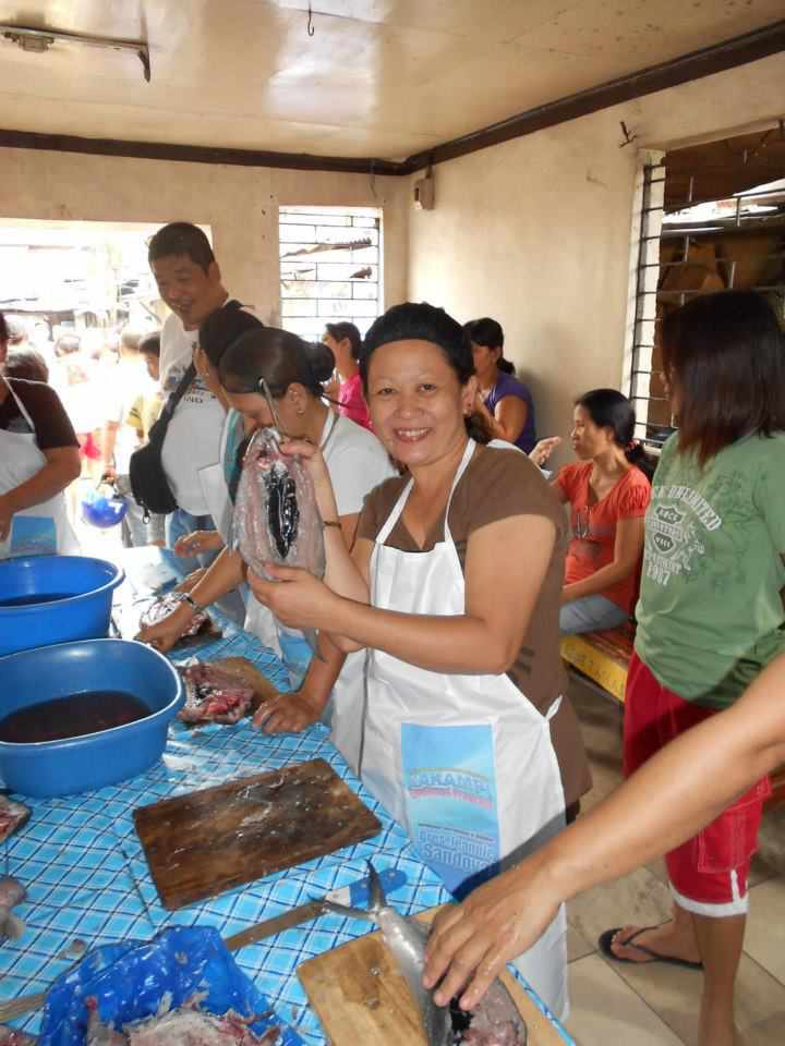 Soroptimist International of Malabon: Livelihood Training: Bangus Deboning