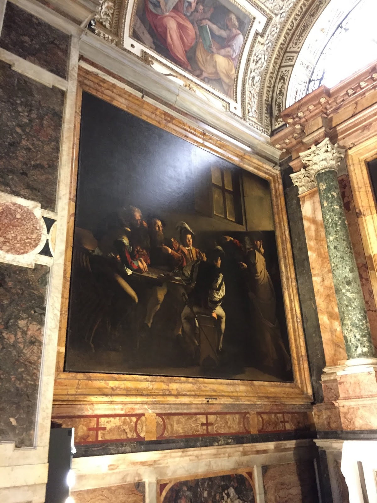 RESSOURCES ARTISTIQUES Le Caravage, "La vocation de saint Matthieu", "saint Matthieu et l