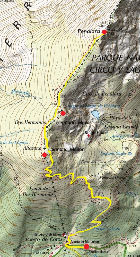 Pico Peñalara, iniciación montaña invernal