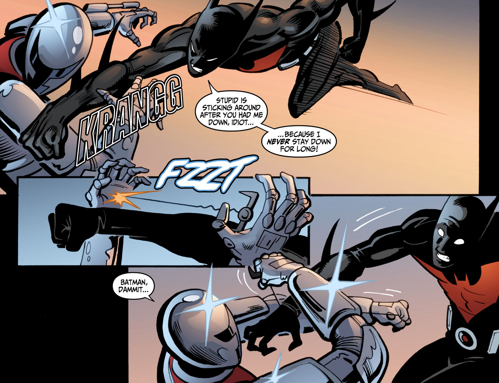 Read online Batman Beyond (2012) comic -  Issue #11 - 18