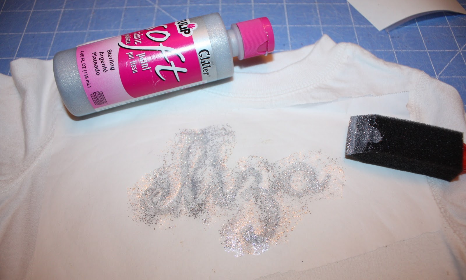 just call me braxton Permanent Fabric Paint Stenciling