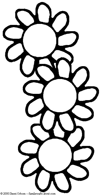 a flower coloring pages - photo #29