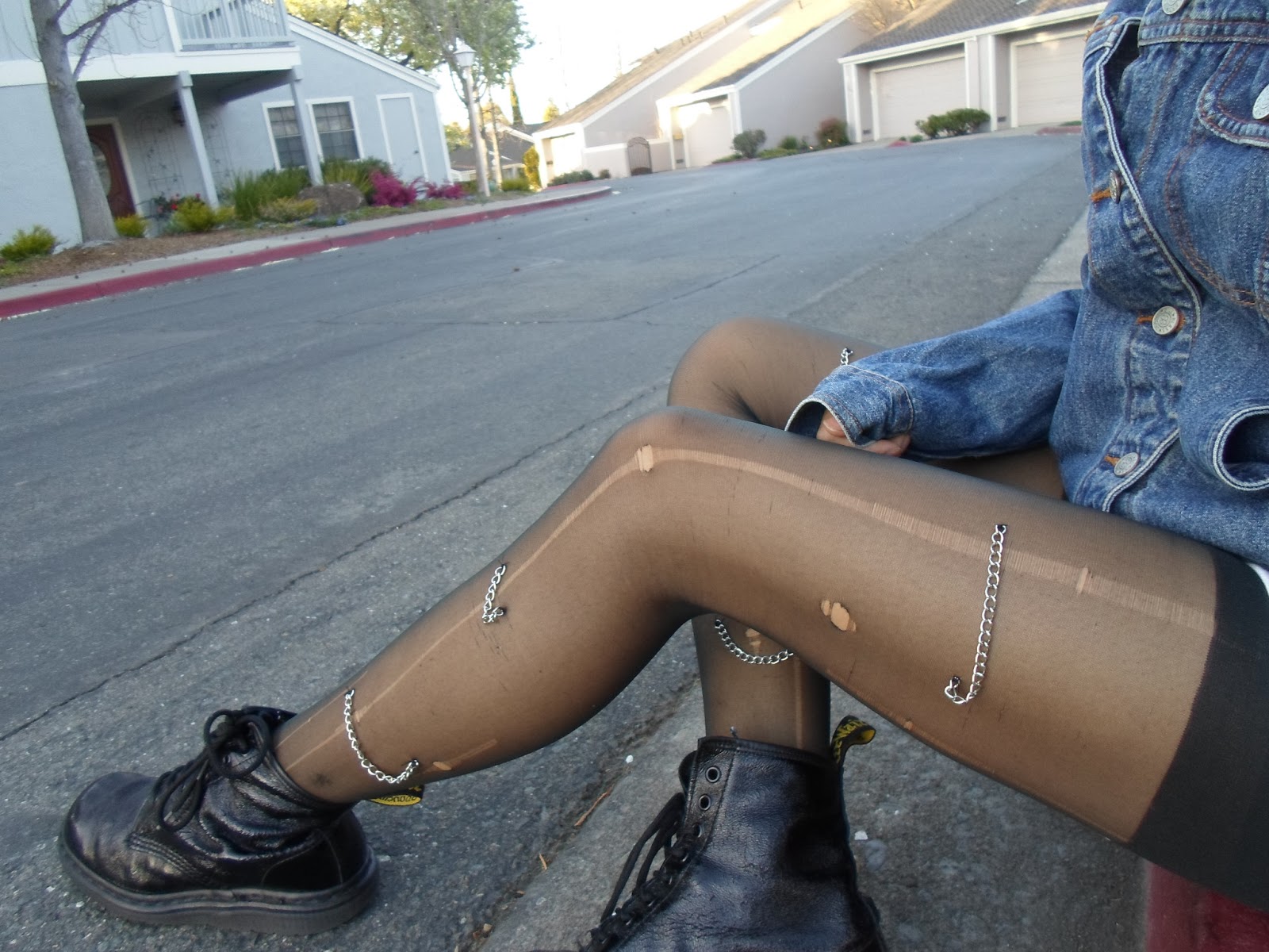 grunge tights