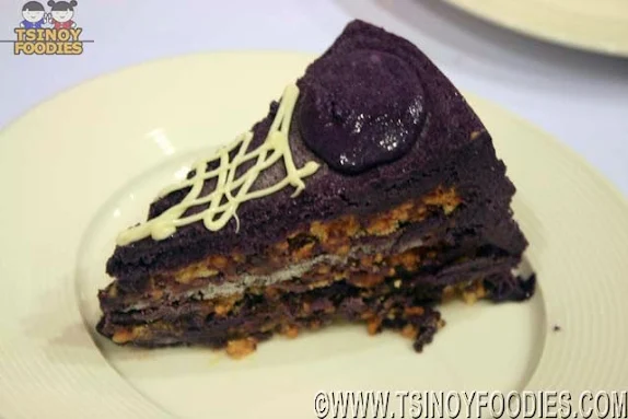 purple yam cake