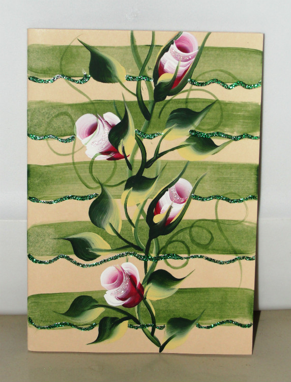 Anuja's CraftCollage One Stroke Painting