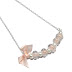 Peach Surprise – Luxury Sterling silver and lamp work, handmade
necklace