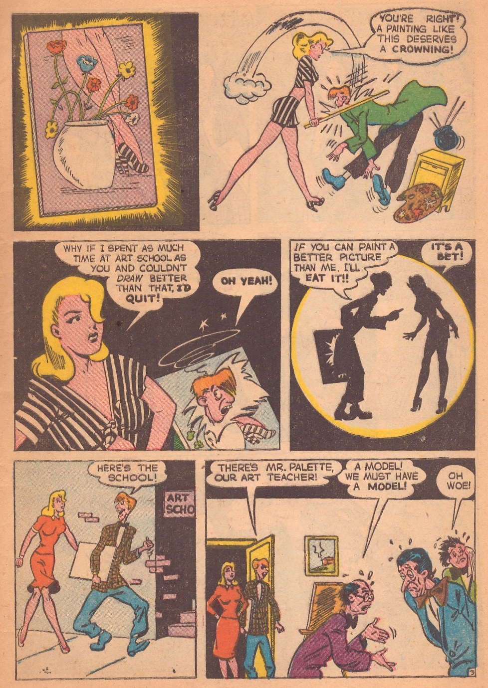 Read online Suzie Comics comic -  Issue #58 - 5