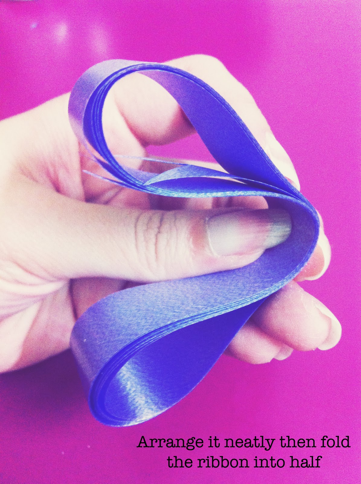 DIY pom pom ribbon bow Scrappy Scrappy