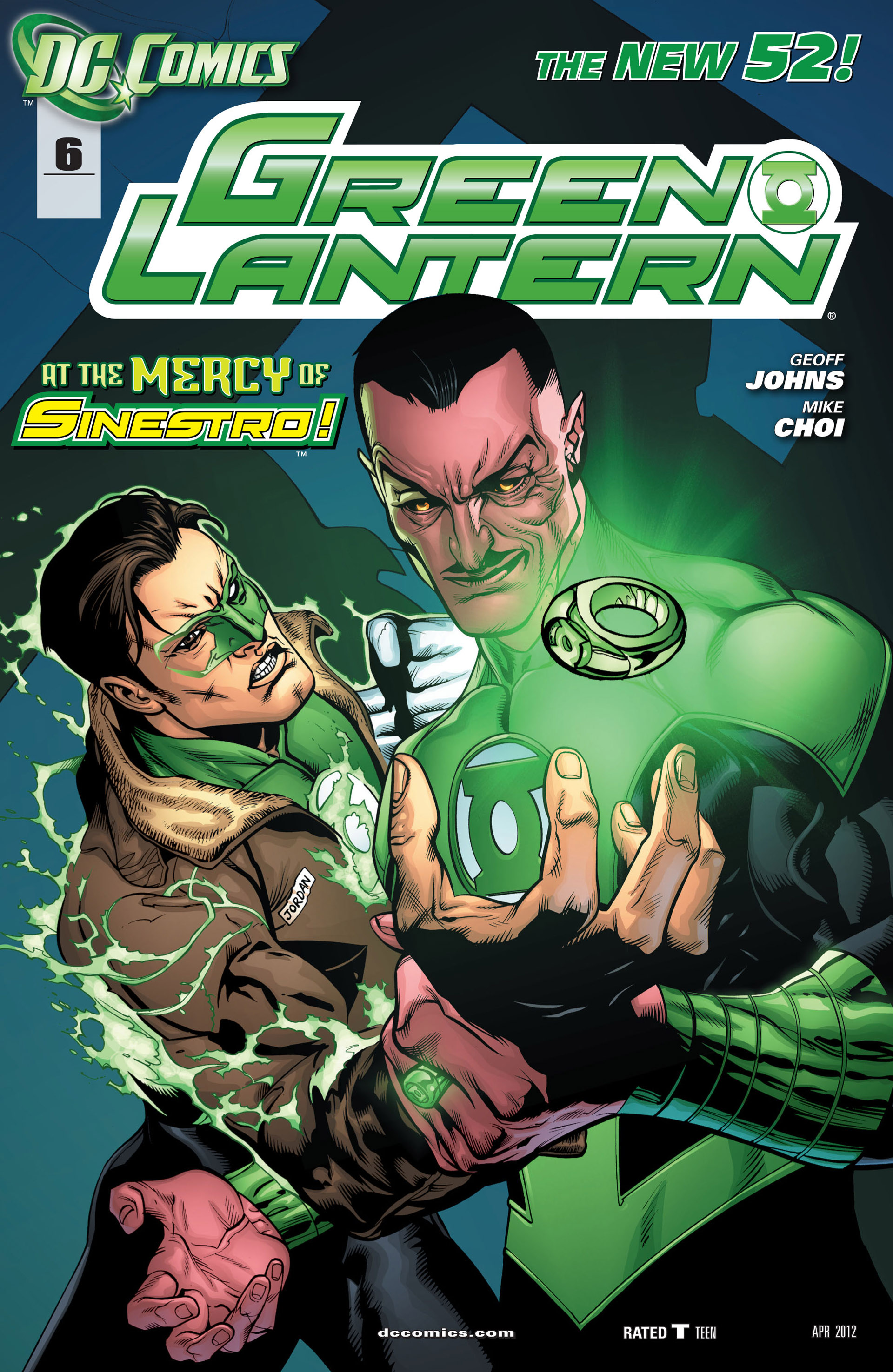 Read online Green Lantern (2011) comic -  Issue #6 - 1