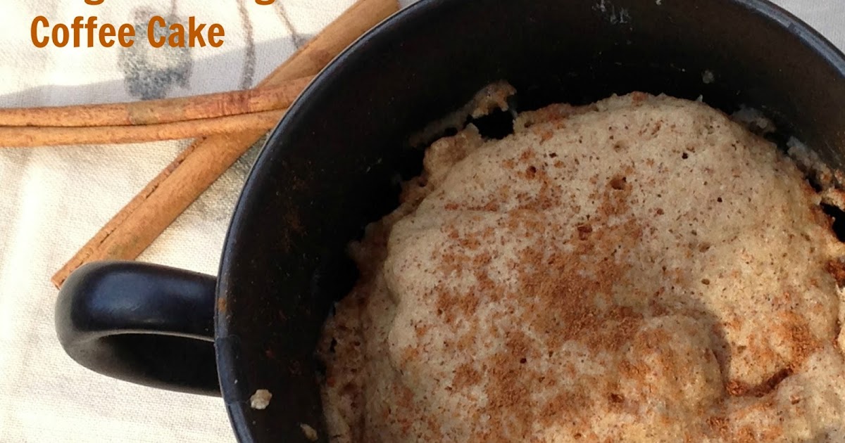 Cinnamon Coffee (Mug) Cake for One Kim's Kitchen