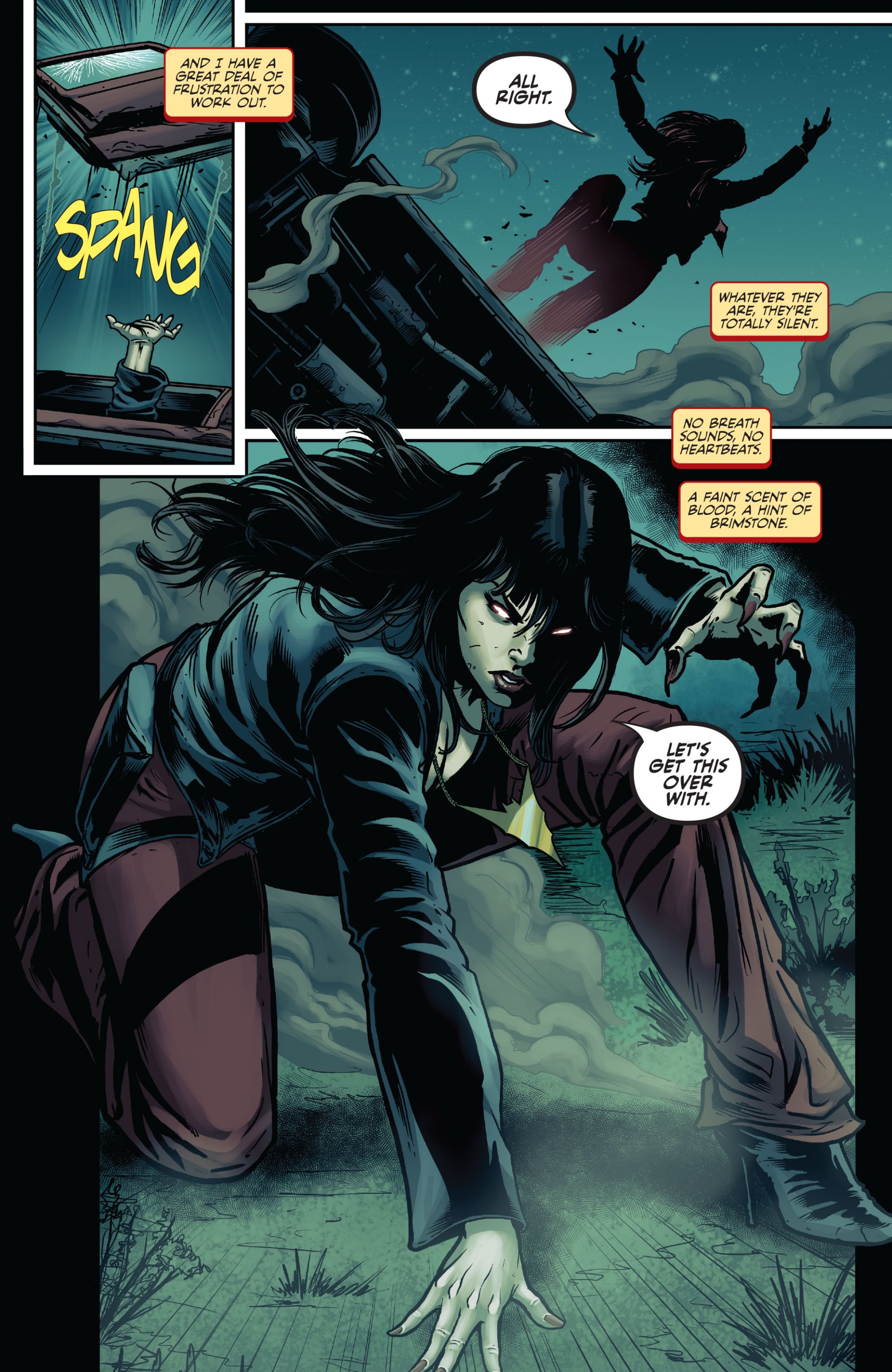 Read online Vampirella (2010) comic -  Issue #8 - 21
