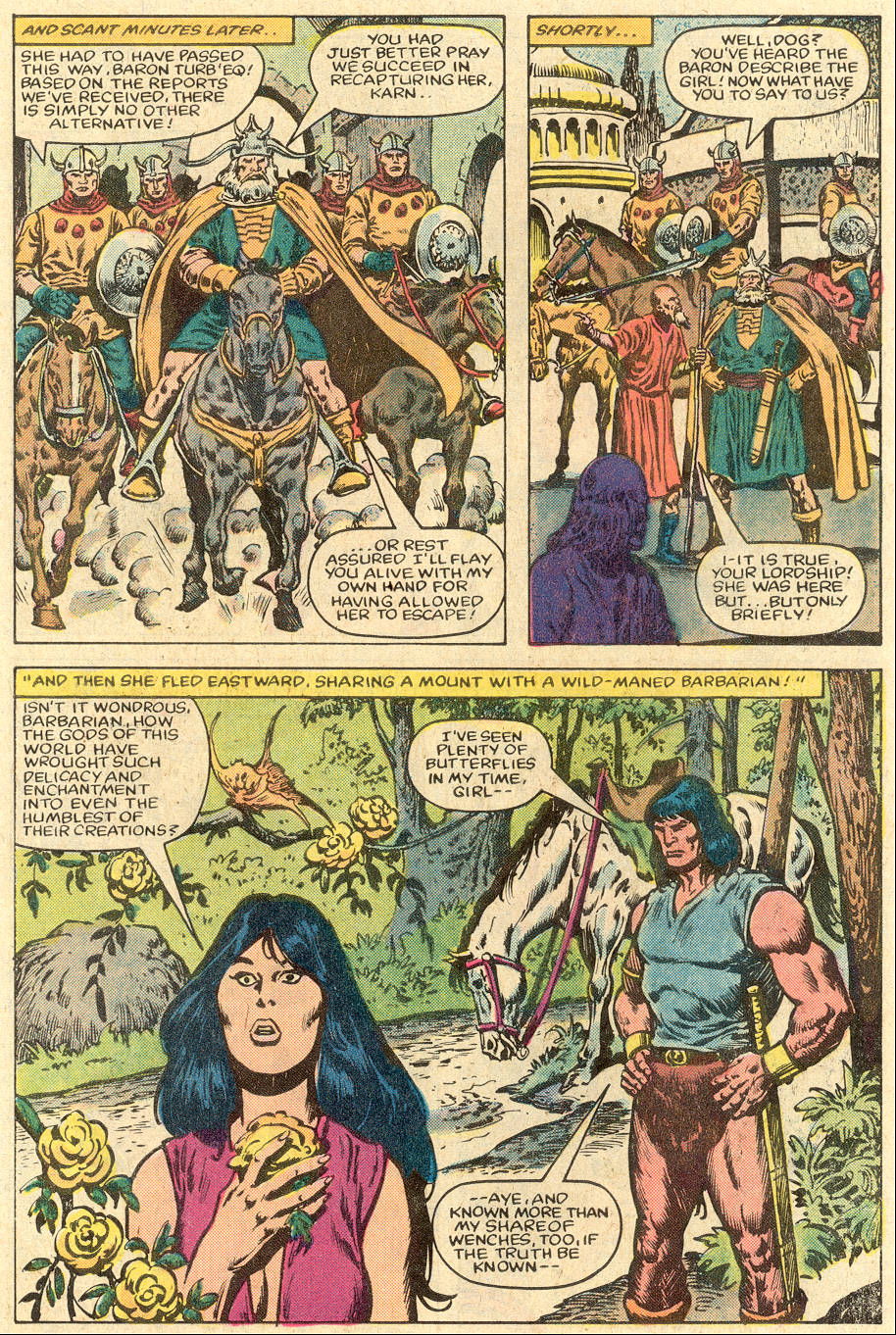Read online Conan the Barbarian (1970) comic -  Issue #150 - 5