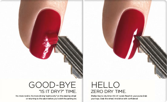 PINK Nails: SHELLAC!