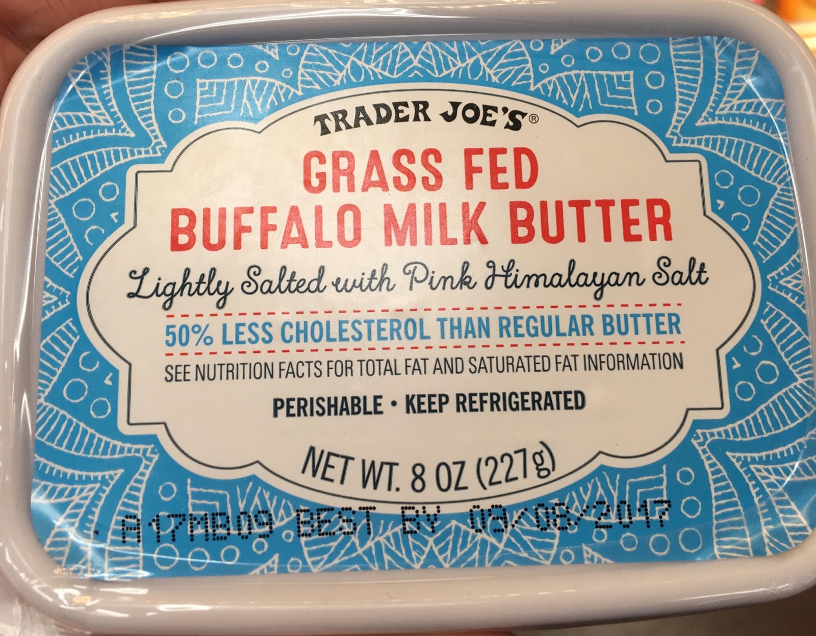 What's Good at Trader Joe's? Trader Joe's Grass Fed Buffalo Milk Butter