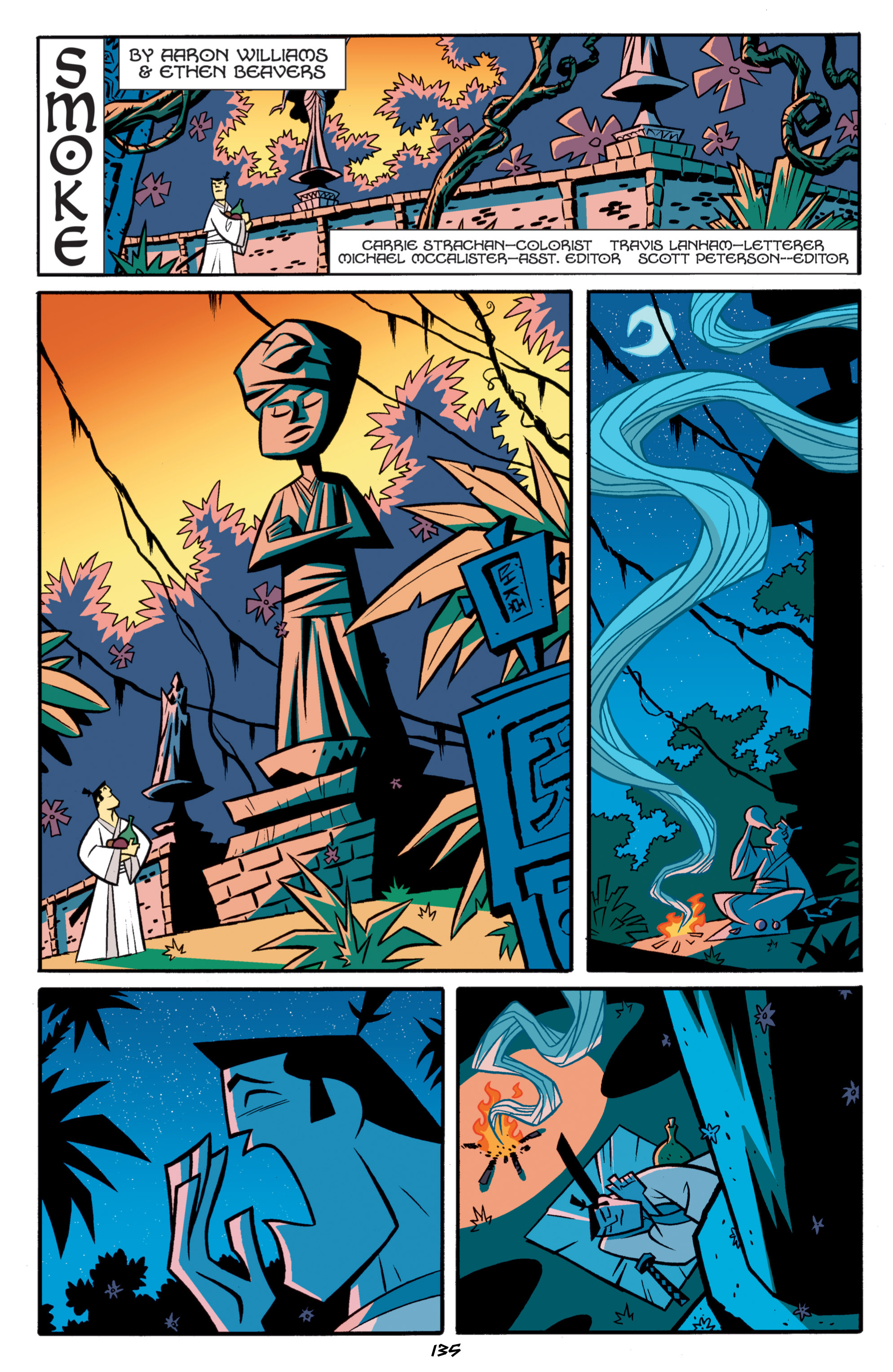 Read online Samurai Jack Classics comic -  Issue # TPB 2 - 136