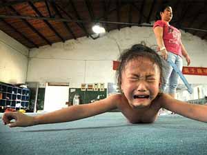 Inside Chinas gymnastics machine: the children training 