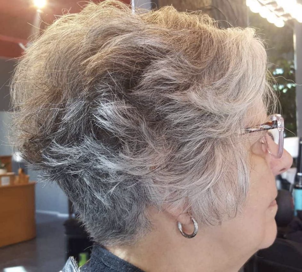 hairstyles for over 70 with fine hair